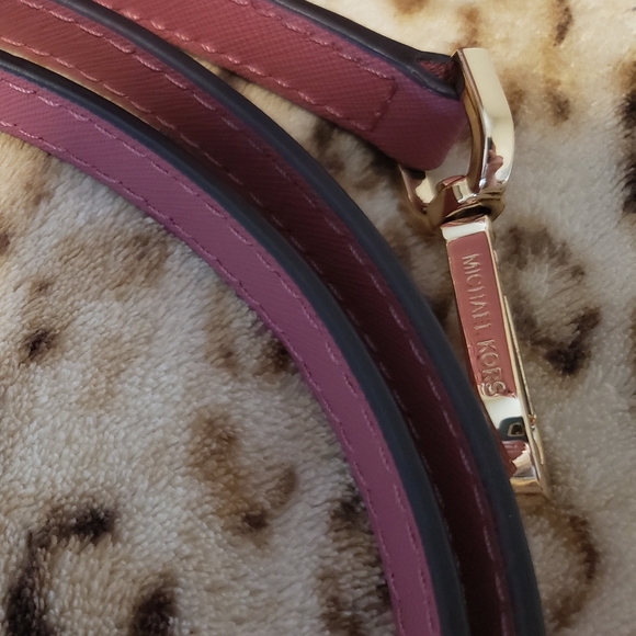 💋SOLD💋 Tulip Michael Kors Large Satchel - Picture 15 of 16